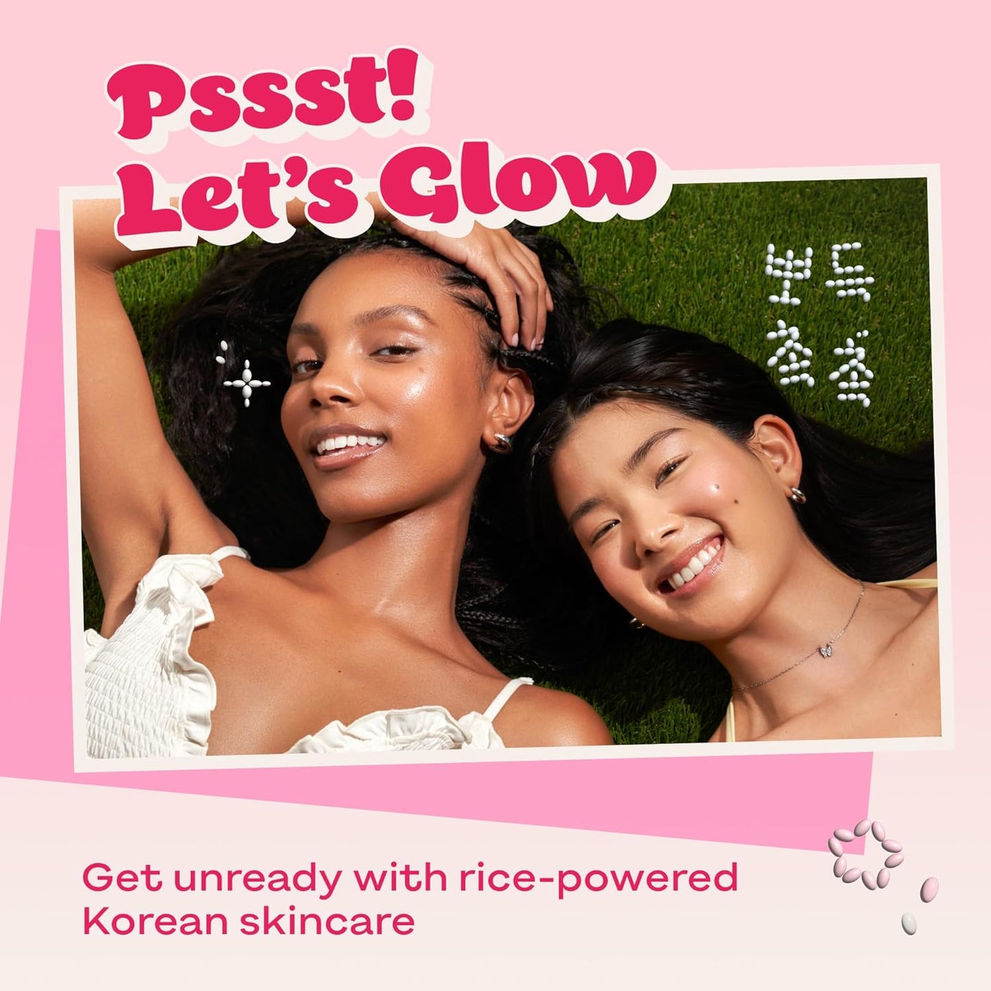 "Korean Rice Water Bright Cleansing Duo – Hydrating & Pore Care Set"