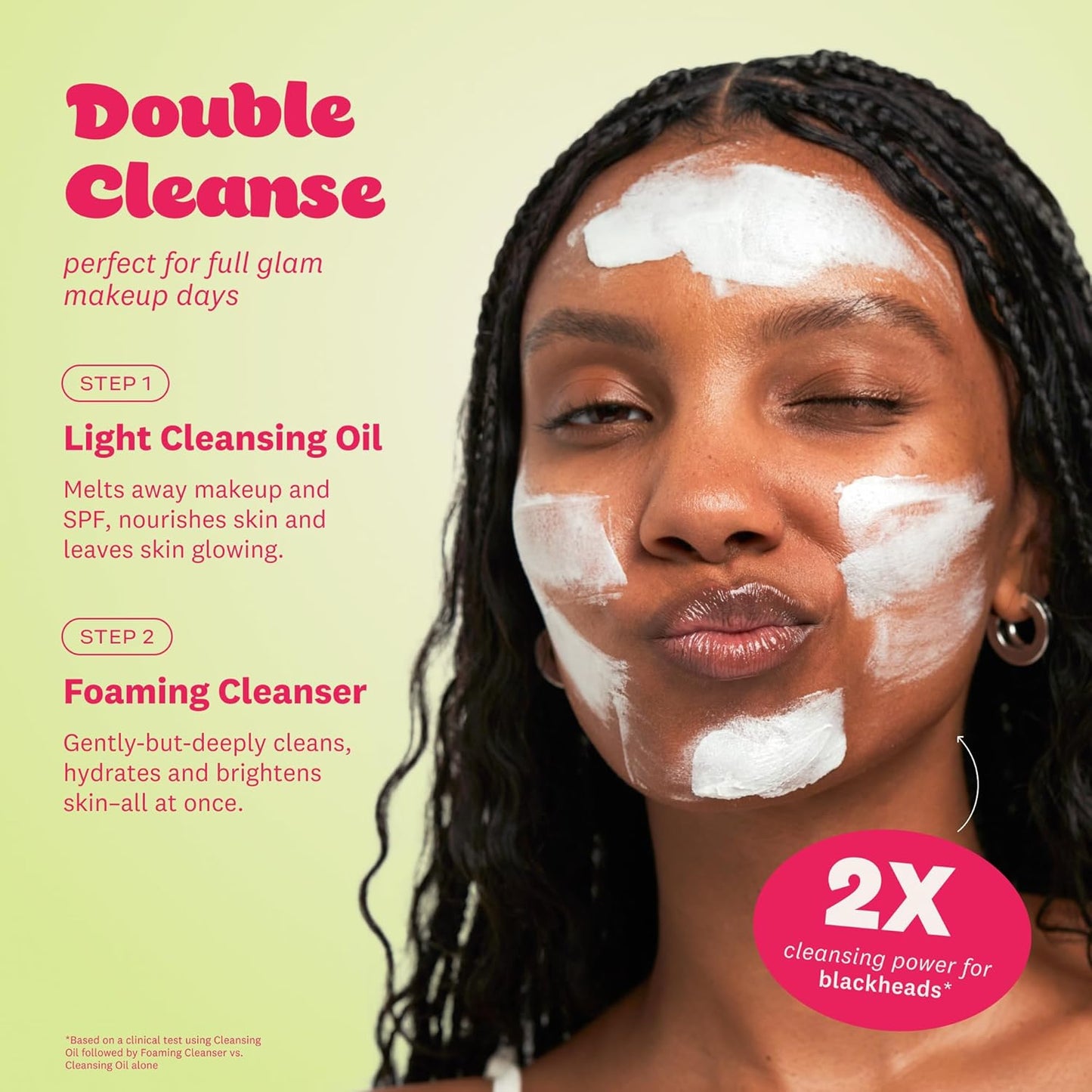 "Korean Rice Water Bright Cleansing Duo – Hydrating & Pore Care Set"