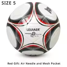 Pro Competition Soccer Ball – Size 5 Training & Match Ball, Double Layer Durable Design