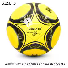 Pro Competition Soccer Ball – Size 5 Training & Match Ball, Double Layer Durable Design