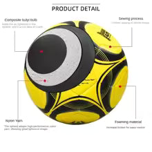 Pro Competition Soccer Ball – Size 5 Training & Match Ball, Double Layer Durable Design