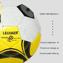 Pro Competition Soccer Ball – Size 5 Training & Match Ball, Double Layer Durable Design